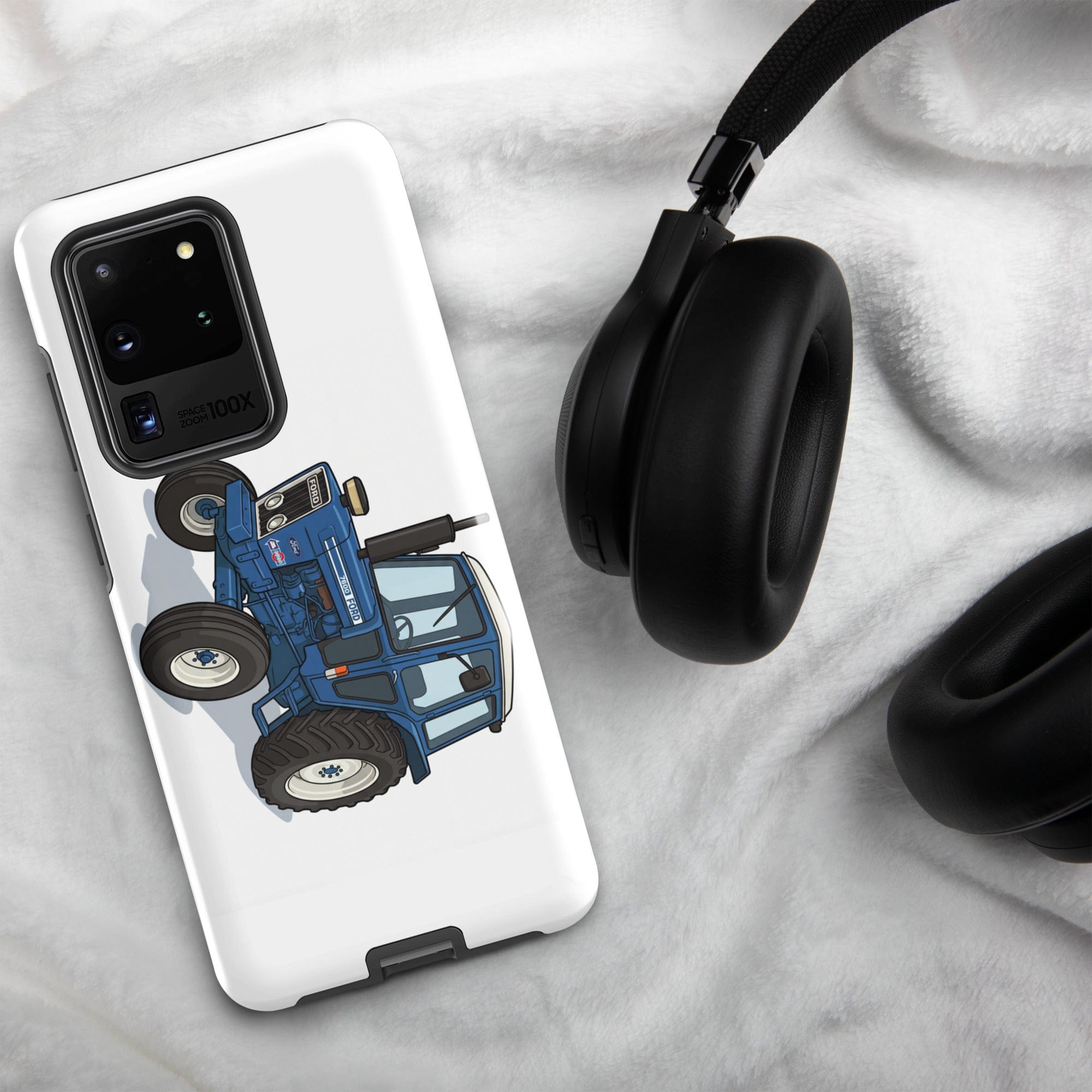 The Tractor Mugs Store Samsung Galaxy S20 Ultra Ford 7600 | Tough case for Samsung® Quality Farmers Merch