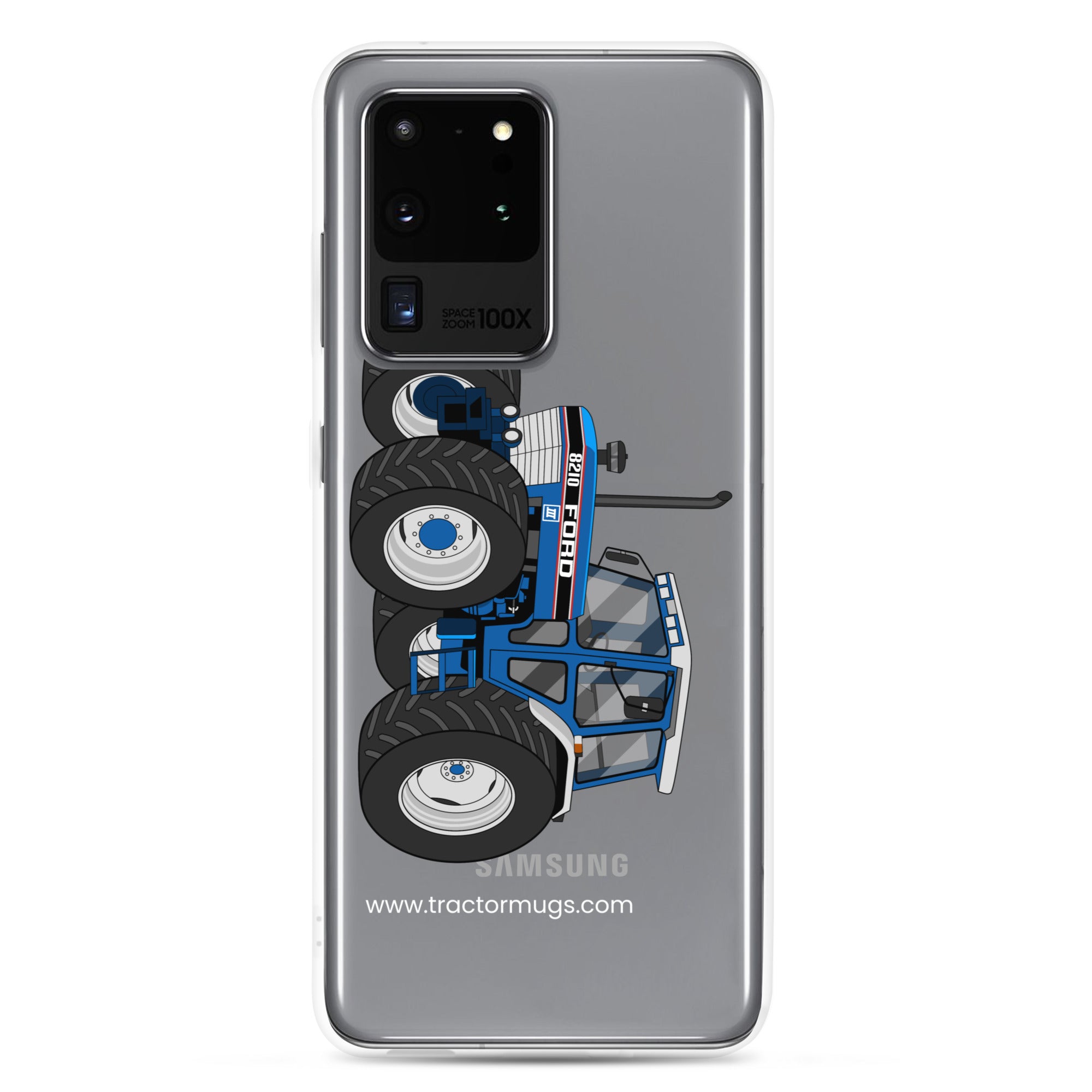 The Tractor Mugs Store Samsung Galaxy S20 Ultra Ford 8210 4WD | Clear Case for Samsung® Quality Farmers Merch