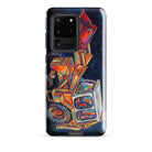 The Tractor Mugs Store Samsung Galaxy S20 Ultra JCB 3C II | Splash Art Tough case for Samsung® Quality Farmers Merch