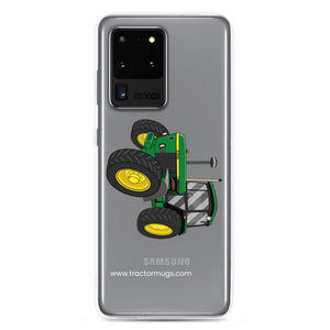 The Tractor Mugs Store Samsung Galaxy S20 Ultra John Deere 3350 4WD | Clear Case for Samsung® Quality Farmers Merch