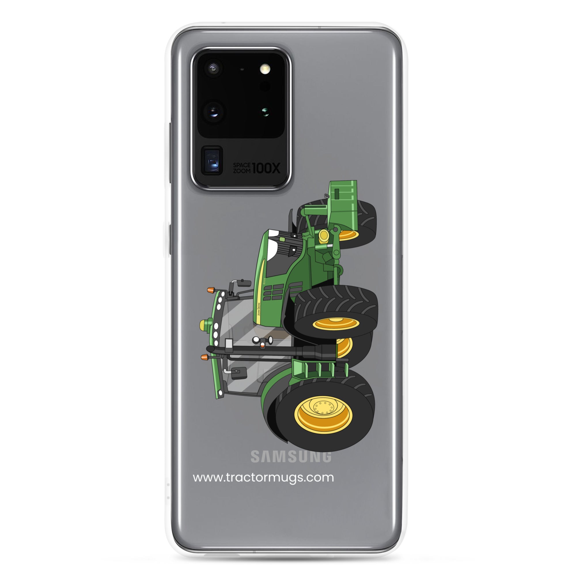 The Tractor Mugs Store Samsung Galaxy S20 Ultra John Deere 6210 R | Clear Case for Samsung® Quality Farmers Merch