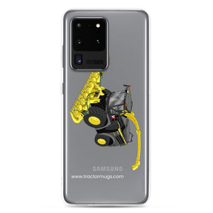The Tractor Mugs Store Samsung Galaxy S20 Ultra John Deere 8800 Black Beauty Silage Harvester | Clear Case for Samsung® Quality Farmers Merch