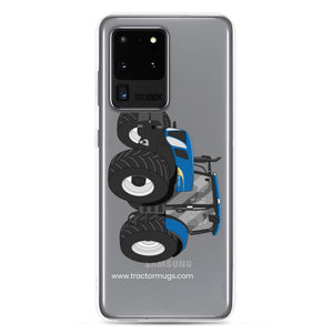 The Tractor Mugs Store Samsung Galaxy S20 Ultra New Holland The 7040-1 | Clear Case for Samsung® Quality Farmers Merch