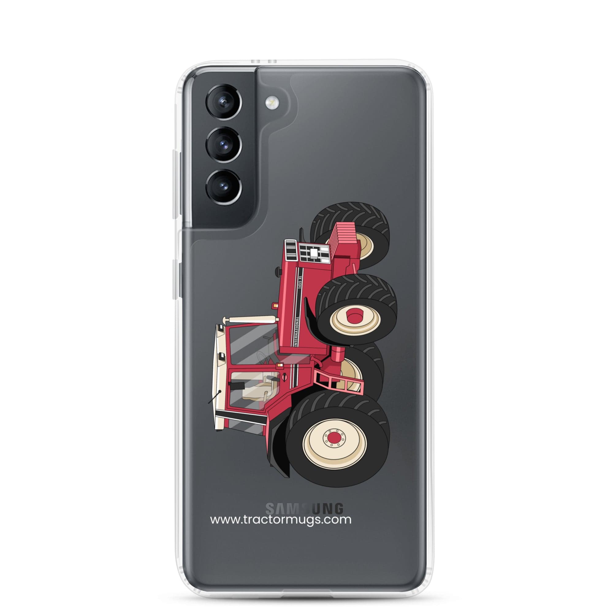 The Tractor Mugs Store Samsung Galaxy S21 Case International 1455 XL | Clear Case for Samsung® Quality Farmers Merch