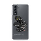 The Tractor Mugs Store Samsung Galaxy S21 Deutz-Fahr 7250 TTV Warrior Edition | Clear Case for Samsung® Quality Farmers Merch