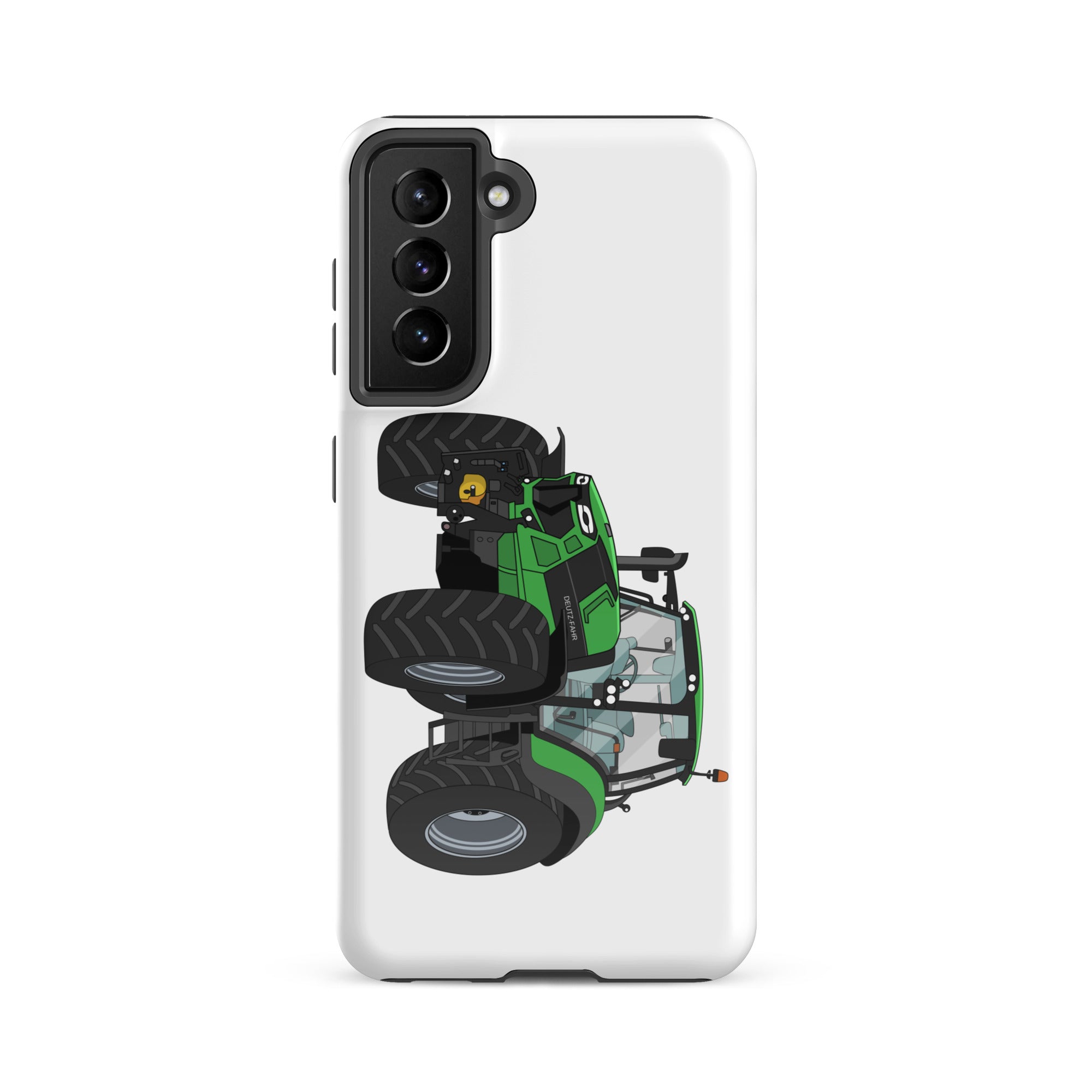 The Tractor Mugs Store Samsung Galaxy S21 FE Deutz - Fahr Agrotron 7250 Ttv | Tough case for Samsung® Quality Farmers Merch