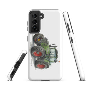 The Tractor Mugs Store Samsung Galaxy S21 FE Fendt Favorit 818 Watercolor | Tough case for Samsung® Quality Farmers Merch