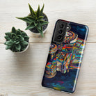 The Tractor Mugs Store Samsung Galaxy S21 FE Ford 6810 2WD | Splash Art Tough case for Samsung® Quality Farmers Merch