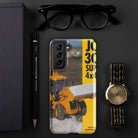 The Tractor Mugs Store Samsung Galaxy S21 FE JCB 3CX 4x4x4 Brochure | Tough case for Samsung® Quality Farmers Merch