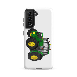 The Tractor Mugs Store Samsung Galaxy S21 FE John Deere 6120 M | Tough case for Samsung® Quality Farmers Merch