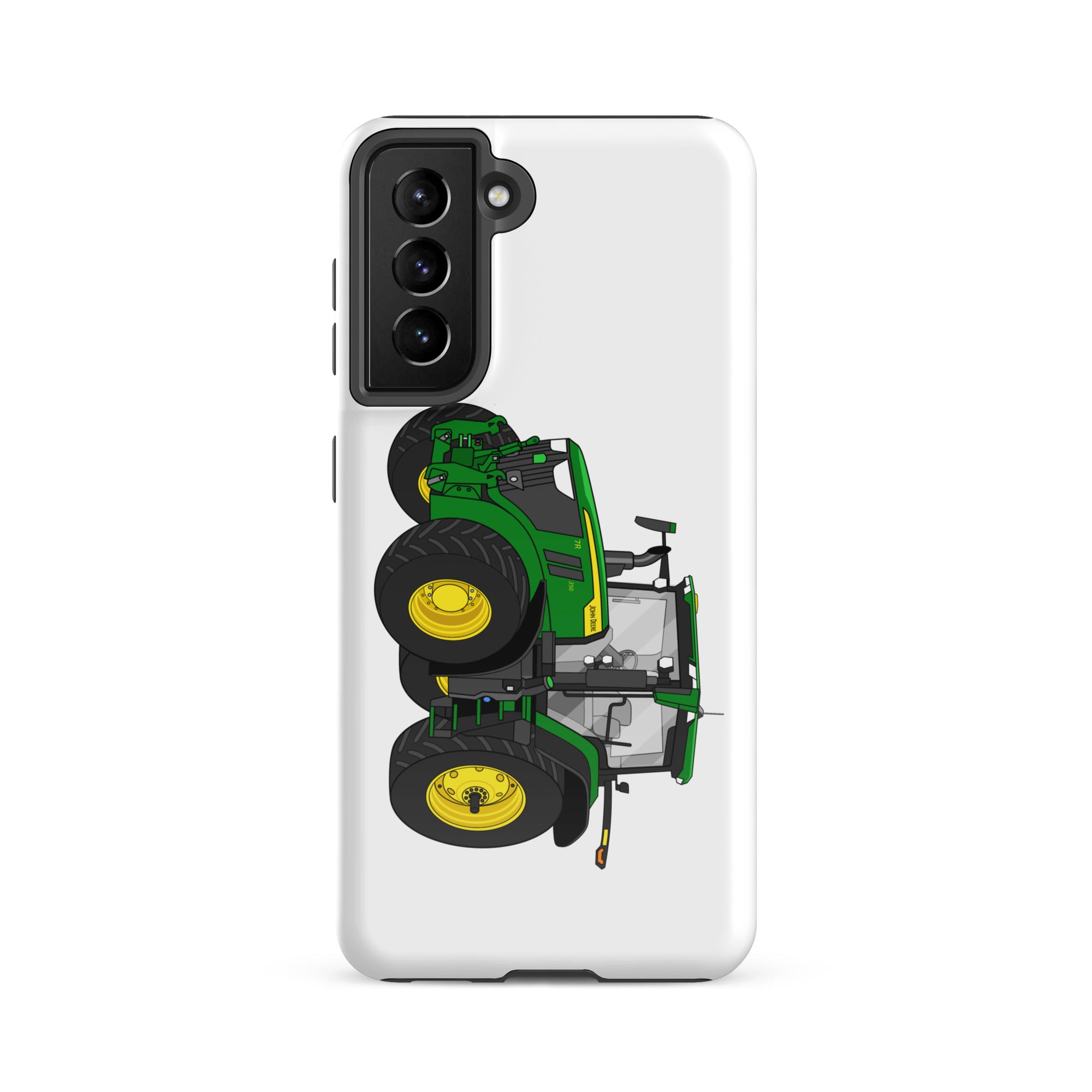 The Tractor Mugs Store Samsung Galaxy S21 FE John Deere 7R 350 Auto Power | Tough case for Samsung® Quality Farmers Merch