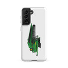 The Tractor Mugs Store Samsung Galaxy S21 FE John Deere X9 1100 Combine | Tough case for Samsung® Quality Farmers Merch