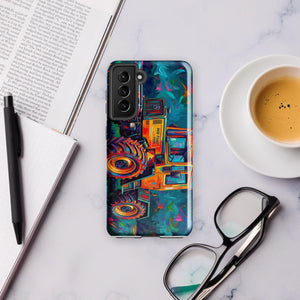 The Tractor Mugs Store Samsung Galaxy S21 FE MB TRAC 1100 | Splash Art Tough case for Samsung® Quality Farmers Merch