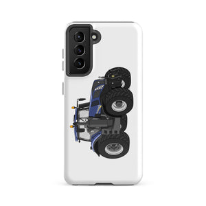 The Tractor Mugs Store Samsung Galaxy S21 FE New Holland T8 435 | Tough case for Samsung® Quality Farmers Merch