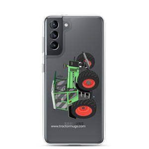 The Tractor Mugs Store Samsung Galaxy S21 Fendt 310 LSA  |  Clear Case for Samsung® Quality Farmers Merch