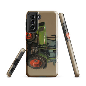 The Tractor Mugs Store Samsung Galaxy S21 Fendt Farmer 308 C Oil Painting | Tough case for Samsung® Quality Farmers Merch