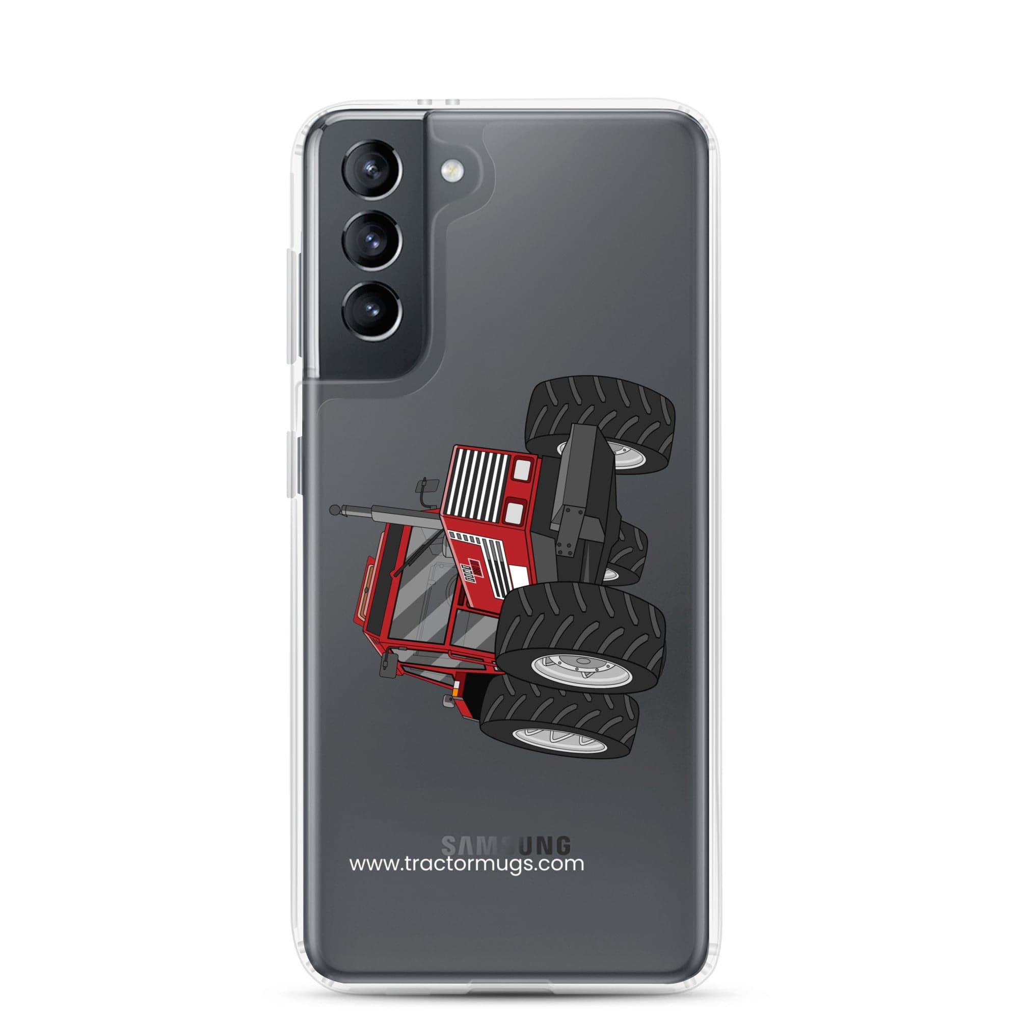 The Tractor Mugs Store Samsung Galaxy S21 FIAT 1880 4WD | Clear Case for Samsung® Quality Farmers Merch