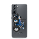 The Tractor Mugs Store Samsung Galaxy S21 Ford 8210 4WD | Clear Case for Samsung® Quality Farmers Merch