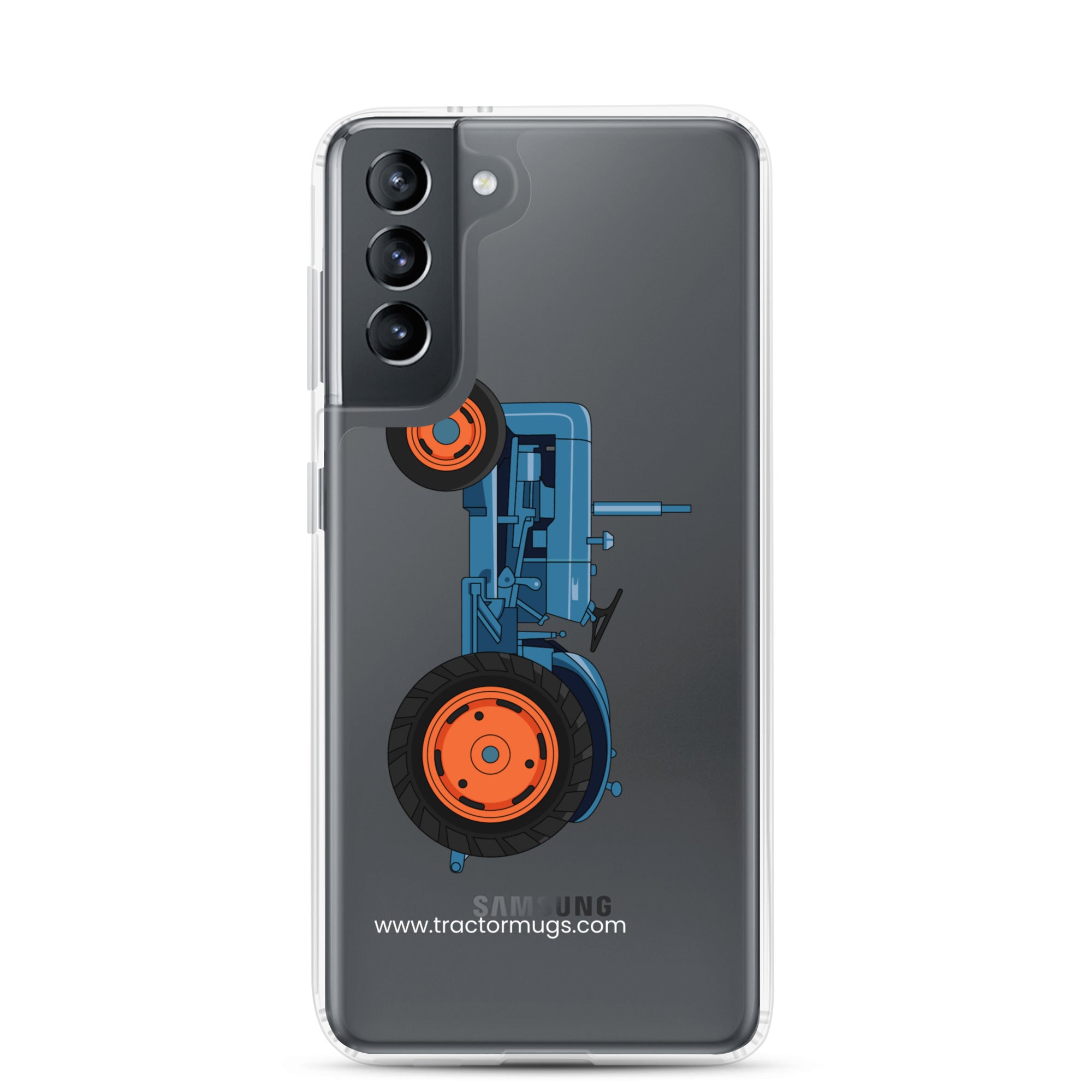 The Tractor Mugs Store Samsung Galaxy S21 Fordson Dexta (1958) | Clear Case for Samsung® Quality Farmers Merch