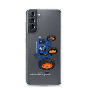 The Tractor Mugs Store Samsung Galaxy S21 Fordson E27N L4a | Clear Case for Samsung® Quality Farmers Merch
