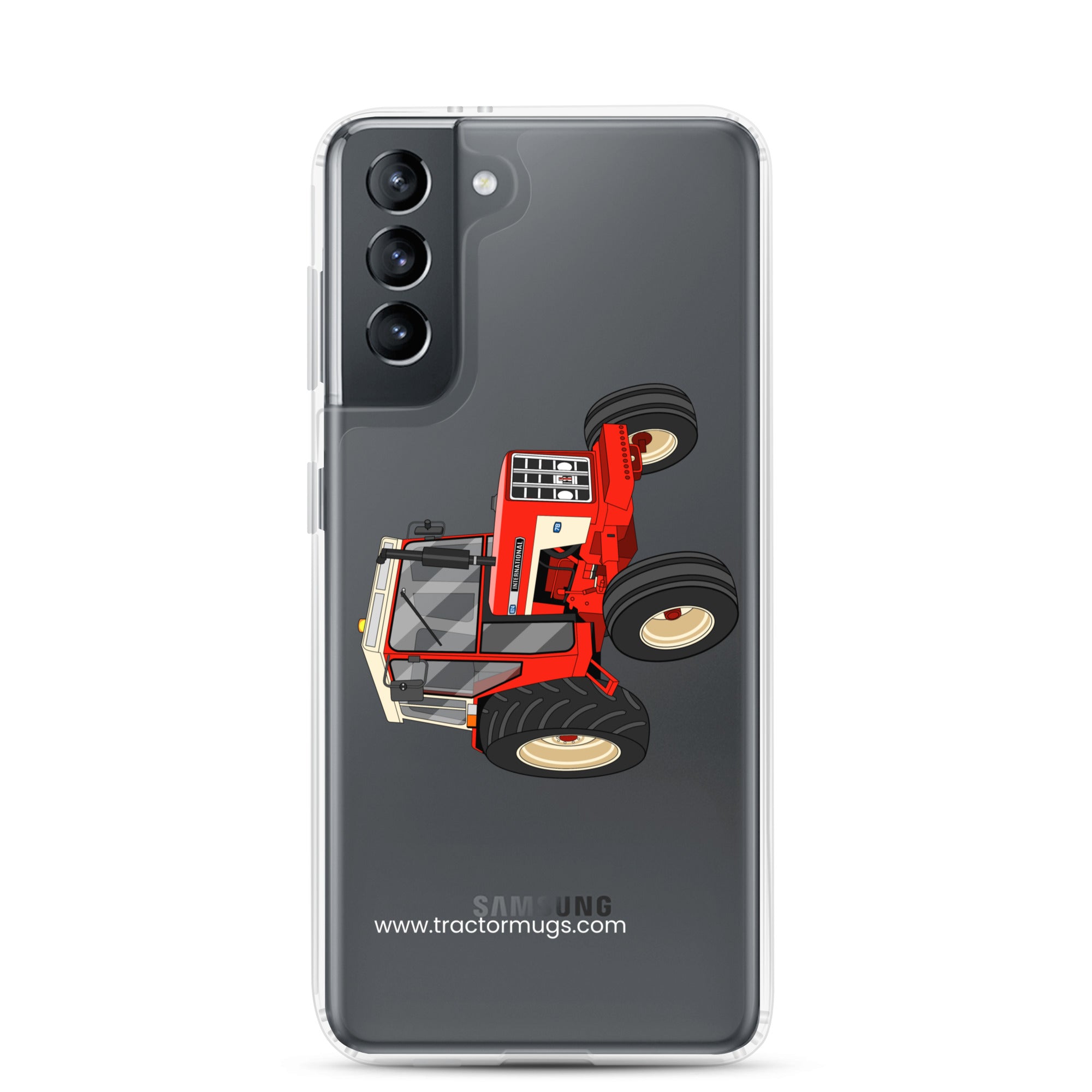 The Tractor Mugs Store Samsung Galaxy S21 International 674 | Clear Case for Samsung® Quality Farmers Merch