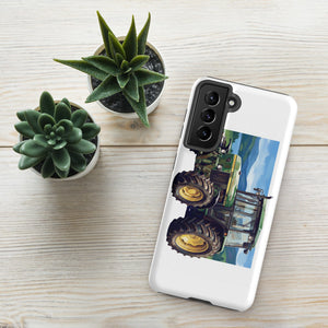 The Tractor Mugs Store Samsung Galaxy S21 John Deere 3050 | Splash Art Tough case for Samsung® Quality Farmers Merch