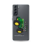 The Tractor Mugs Store Samsung Galaxy S21 John Deere 4240  |  Clear Case for Samsung® Quality Farmers Merch