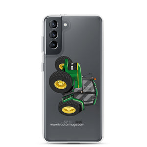 The Tractor Mugs Store Samsung Galaxy S21 John Deere 6800 |  Clear Case for Samsung® Quality Farmers Merch