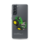The Tractor Mugs Store Samsung Galaxy S21 John Deere 7R 350 auto power | Clear Case for Samsung® Quality Farmers Merch