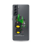 The Tractor Mugs Store Samsung Galaxy S21 John Deere 9R 640 | Clear Case for Samsung® Quality Farmers Merch
