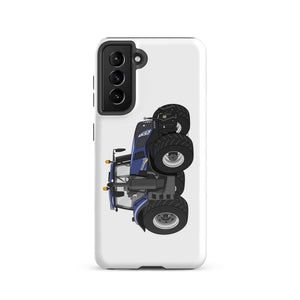 The Tractor Mugs Store Samsung Galaxy S21 New Holland T8 435 | Tough case for Samsung® Quality Farmers Merch