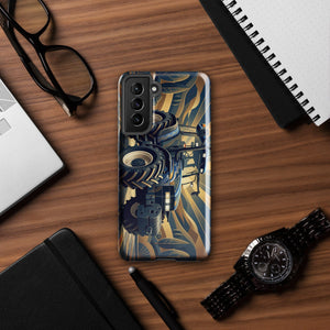 The Tractor Mugs Store Samsung Galaxy S21 New Holland TM 155  | Art Deco Tough case for Samsung® Quality Farmers Merch