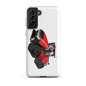 The Tractor Mugs Store Samsung Galaxy S21 Plus Case IH Quadtrac 715 | Tough case for Samsung® Quality Farmers Merch