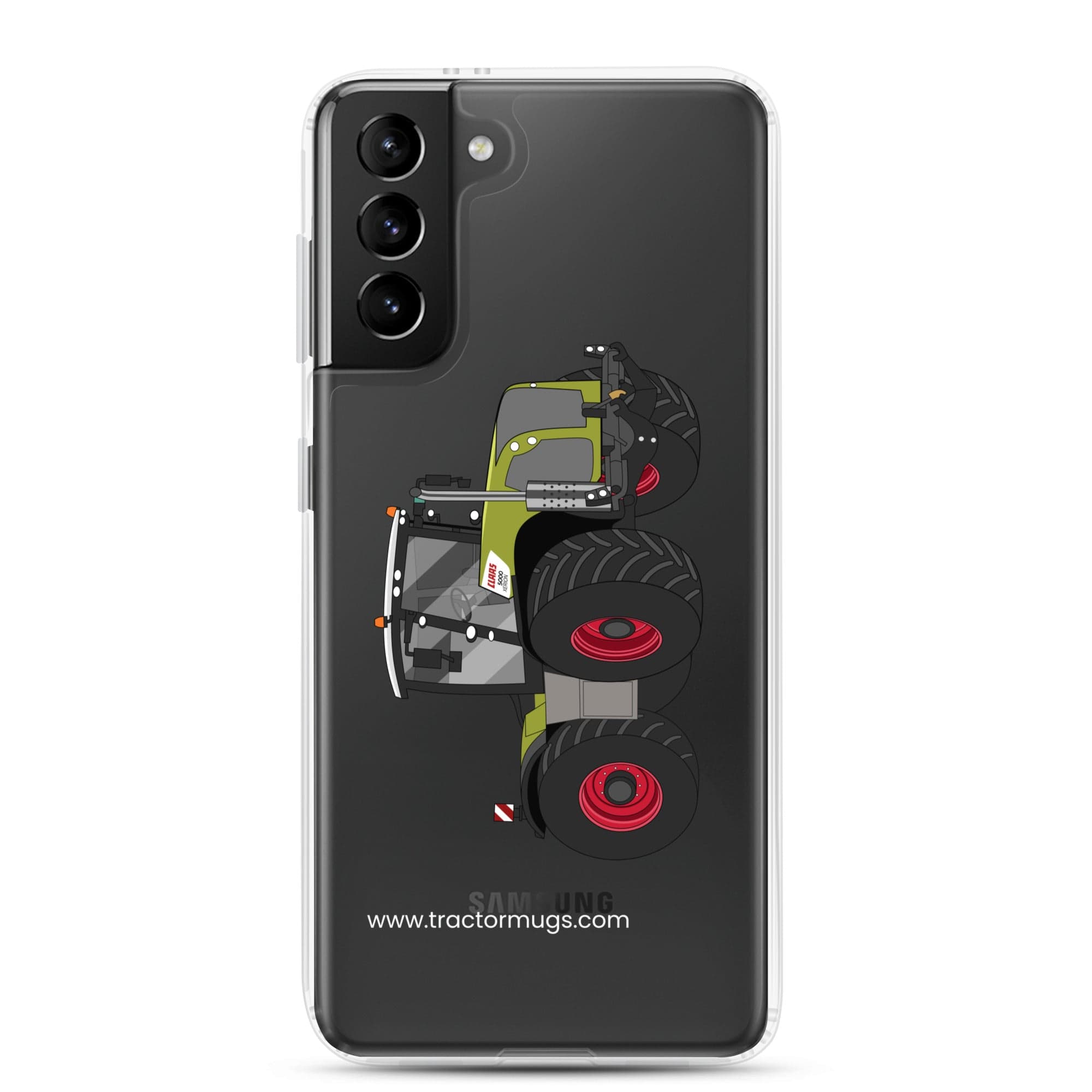 The Tractor Mugs Store Samsung Galaxy S21 Plus Class Xerion 5000 Tractor VC | Clear Case for Samsung® Quality Farmers Merch