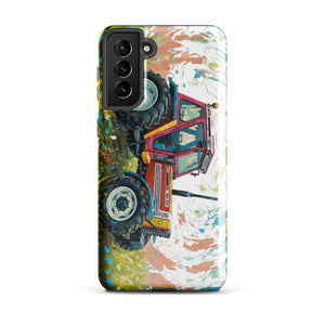 The Tractor Mugs Store Samsung Galaxy S21 Plus FIAT 90-90 DT Splash Art | Tough case for Samsung® Quality Farmers Merch