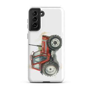 The Tractor Mugs Store Samsung Galaxy S21 Plus FIAT 90-90 DT Watercolor | Tough case for Samsung® Quality Farmers Merch
