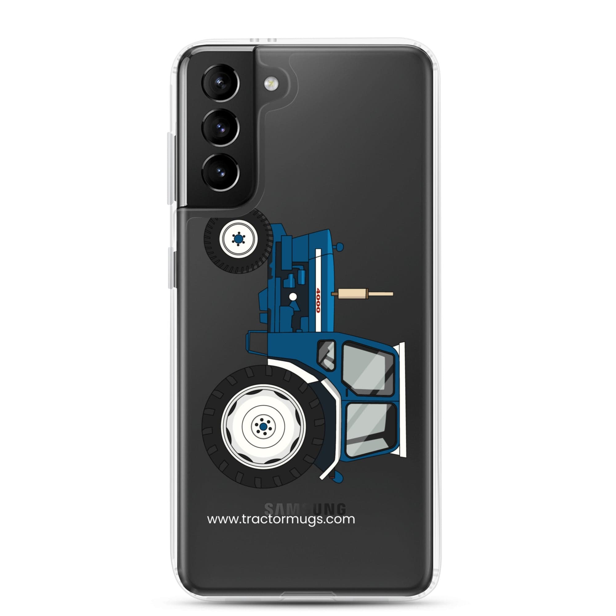 The Tractor Mugs Store Samsung Galaxy S21 Plus Ford 4000 | Clear Case for Samsung® Quality Farmers Merch