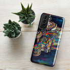 The Tractor Mugs Store Samsung Galaxy S21 Plus Ford 6810 2WD | Splash Art Tough case for Samsung® Quality Farmers Merch