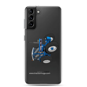 The Tractor Mugs Store Samsung Galaxy S21 Plus Ford 7710 | Clear Case for Samsung® Quality Farmers Merch
