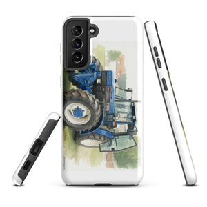 The Tractor Mugs Store Samsung Galaxy S21 Plus Ford 7840 Watercolor | Tough case for Samsung® Quality Farmers Merch