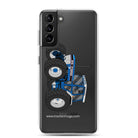 The Tractor Mugs Store Samsung Galaxy S21 Plus Ford 8210 4WD | Clear Case for Samsung® Quality Farmers Merch