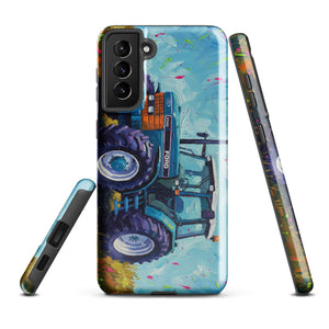 The Tractor Mugs Store Samsung Galaxy S21 Plus Ford 8340 Splash Art | Tough case for Samsung® Quality Farmers Merch