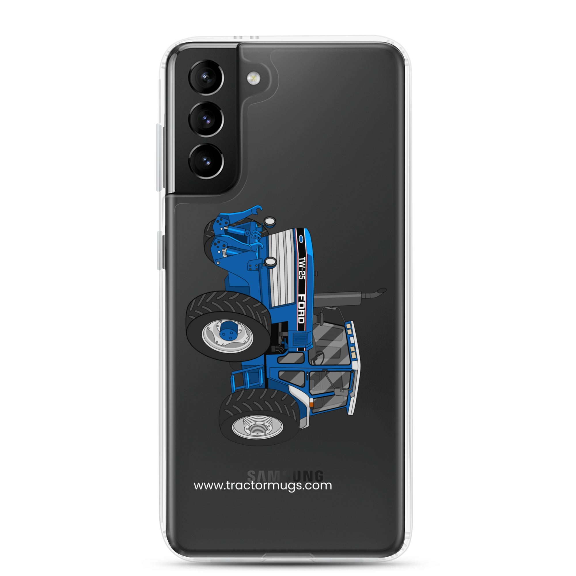 The Tractor Mugs Store Samsung Galaxy S21 Plus Ford TW 25 |  Clear Case for Samsung® Quality Farmers Merch