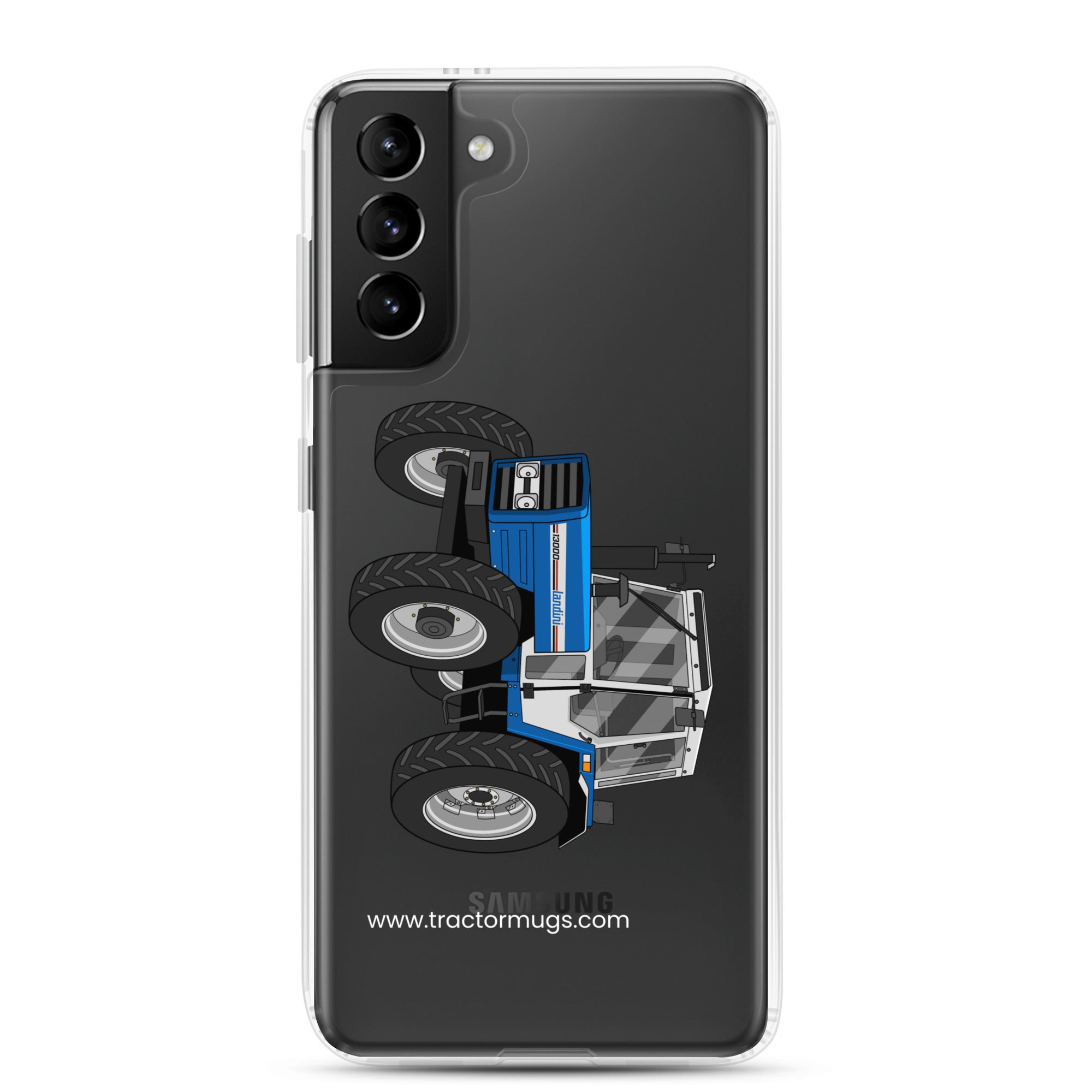 The Tractor Mugs Store Samsung Galaxy S21 Plus Landini 13000 | Clear Case for Samsung® Quality Farmers Merch