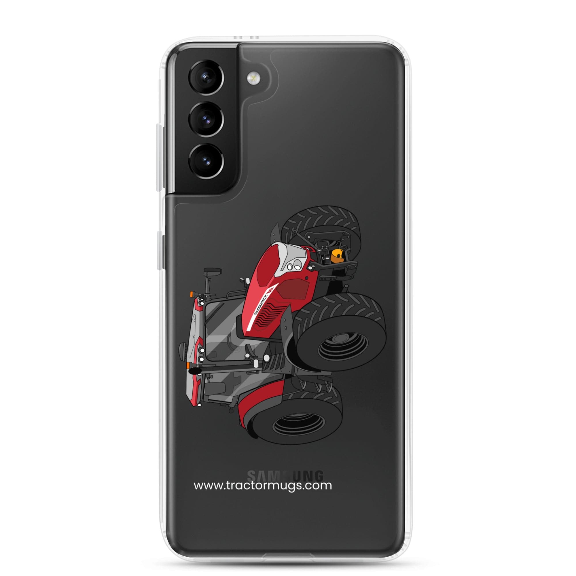 The Tractor Mugs Store Samsung Galaxy S21 Plus McCormick X6 Vt Drive | Clear Case for Samsung® Quality Farmers Merch
