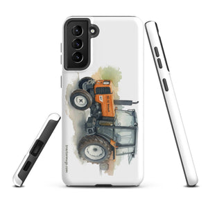The Tractor Mugs Store Samsung Galaxy S21 Plus Renault 65-32 MX Watercolor | Tough case for Samsung® Quality Farmers Merch