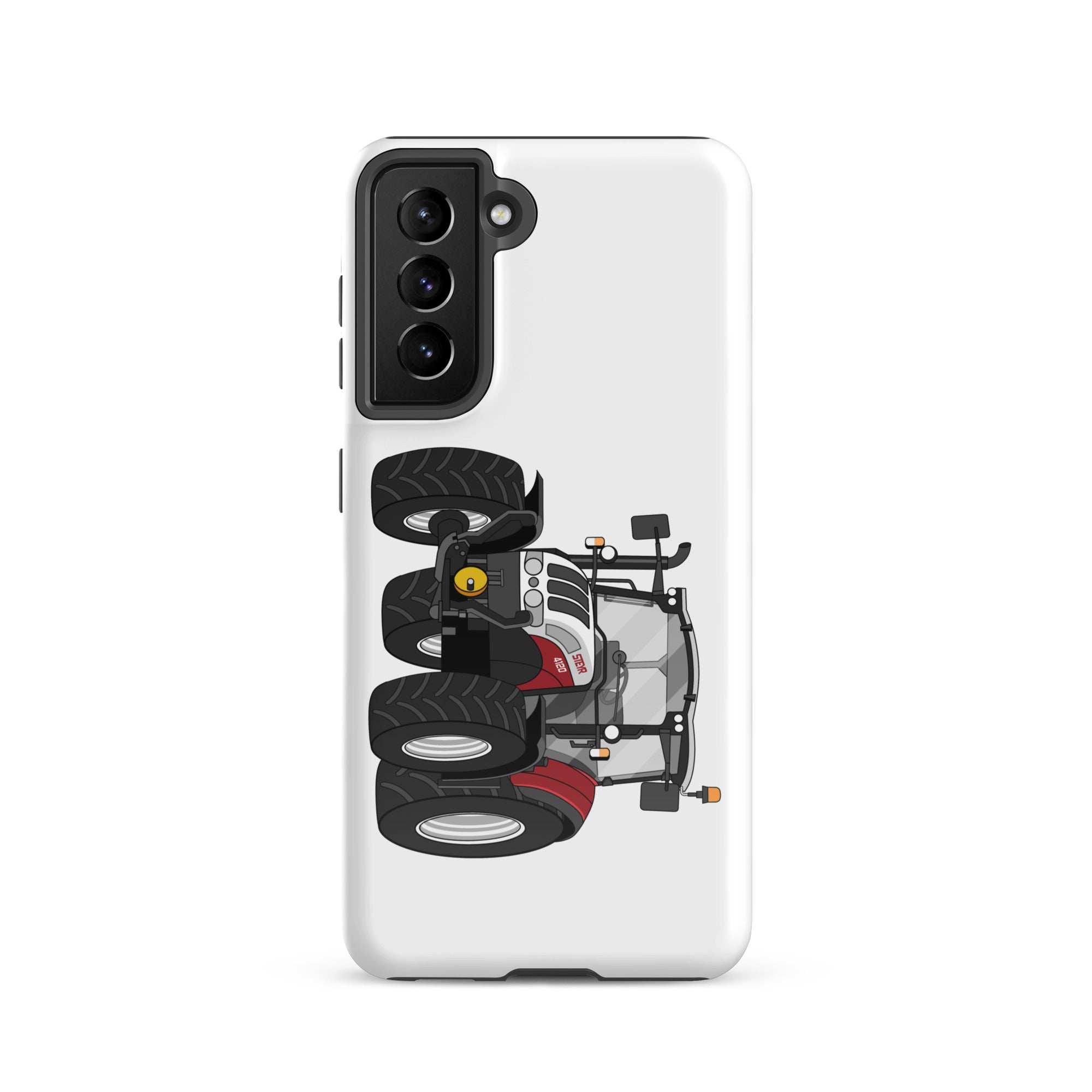 The Tractor Mugs Store Samsung Galaxy S21 Steyr 4120 Plus | Tough case for Samsung® Quality Farmers Merch