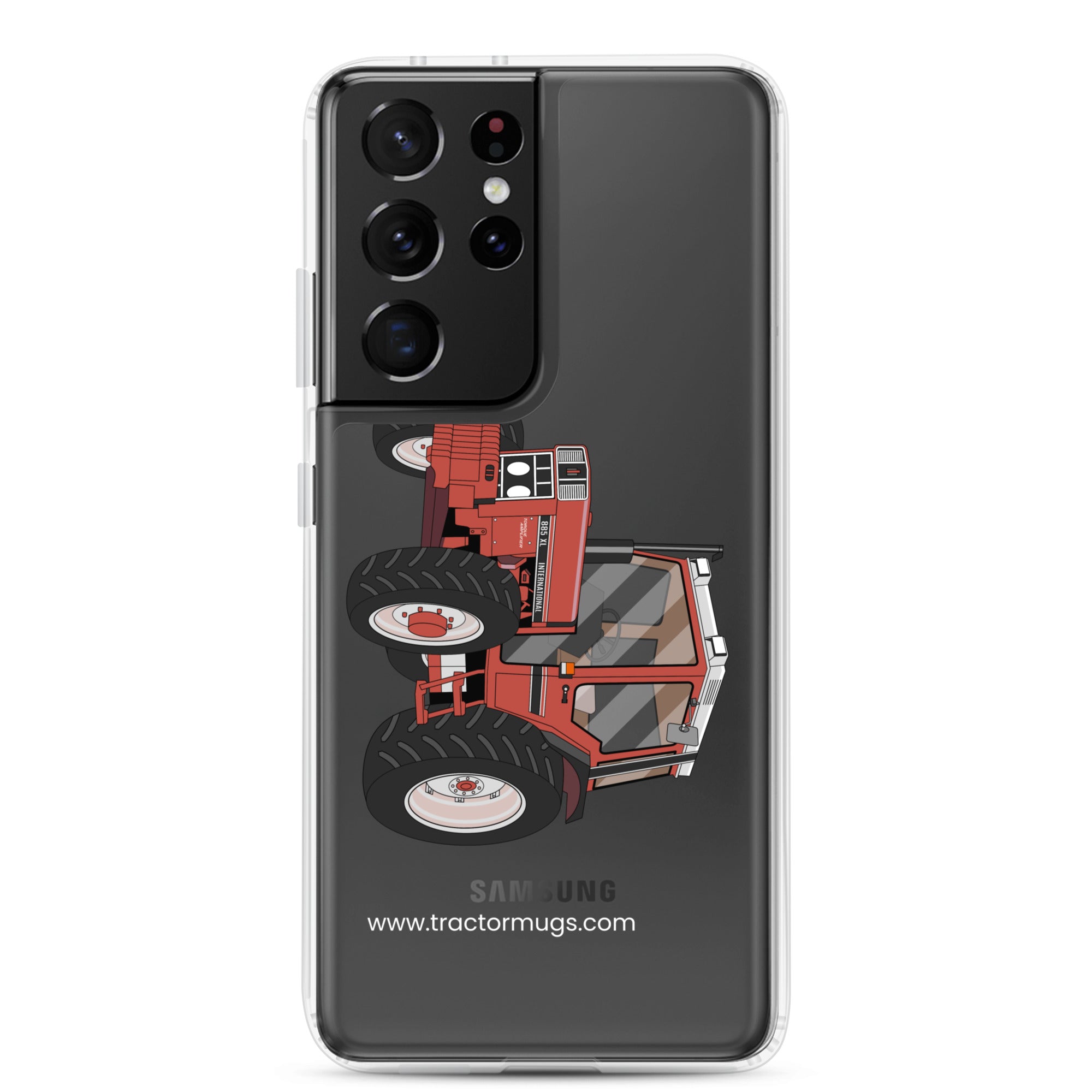 The Tractor Mugs Store Samsung Galaxy S21 Ultra Case 885 XL | Clear Case for Samsung® Quality Farmers Merch