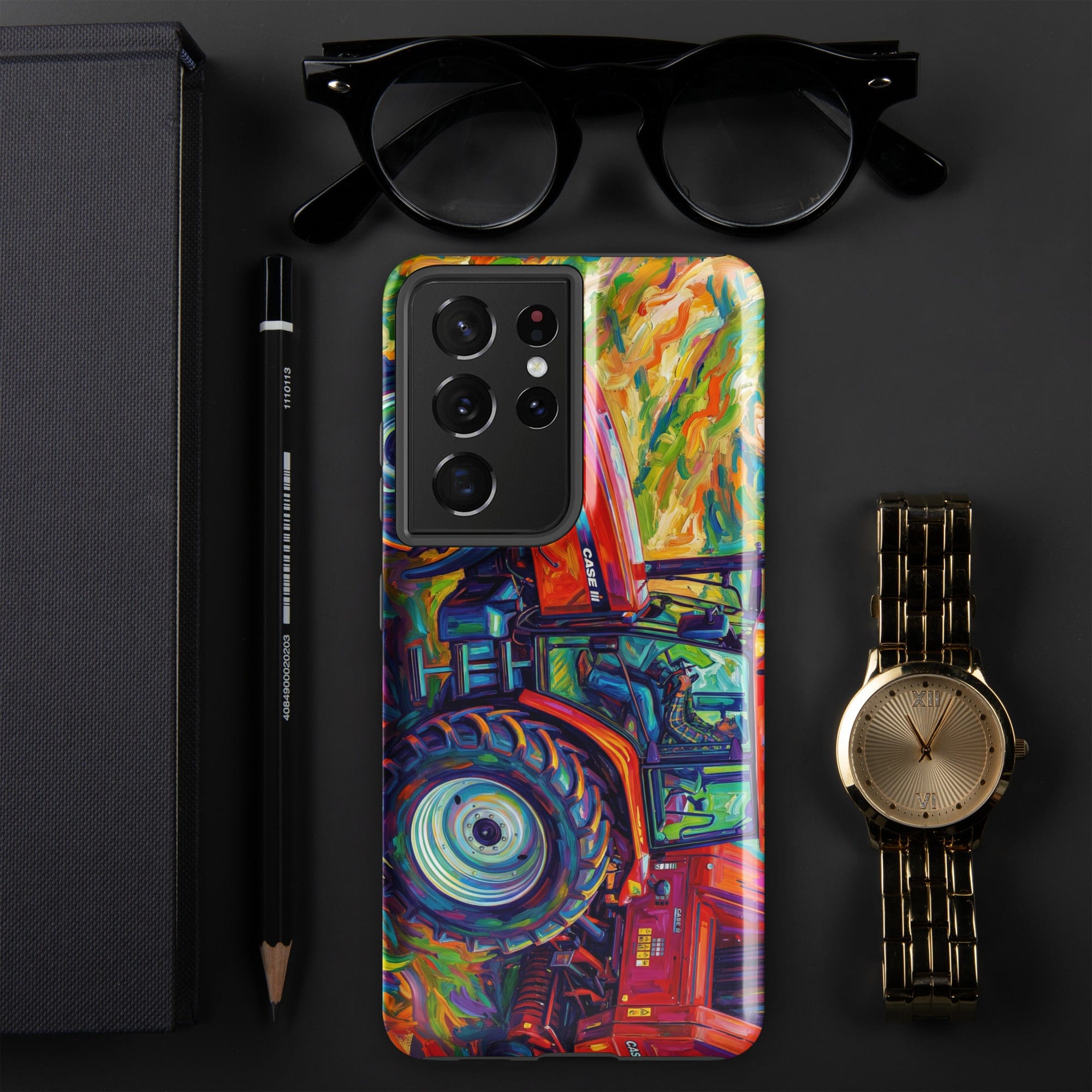 The Tractor Mugs Store Samsung Galaxy S21 Ultra CASE MX 130 | Splash Art Tough case for Samsung® Quality Farmers Merch