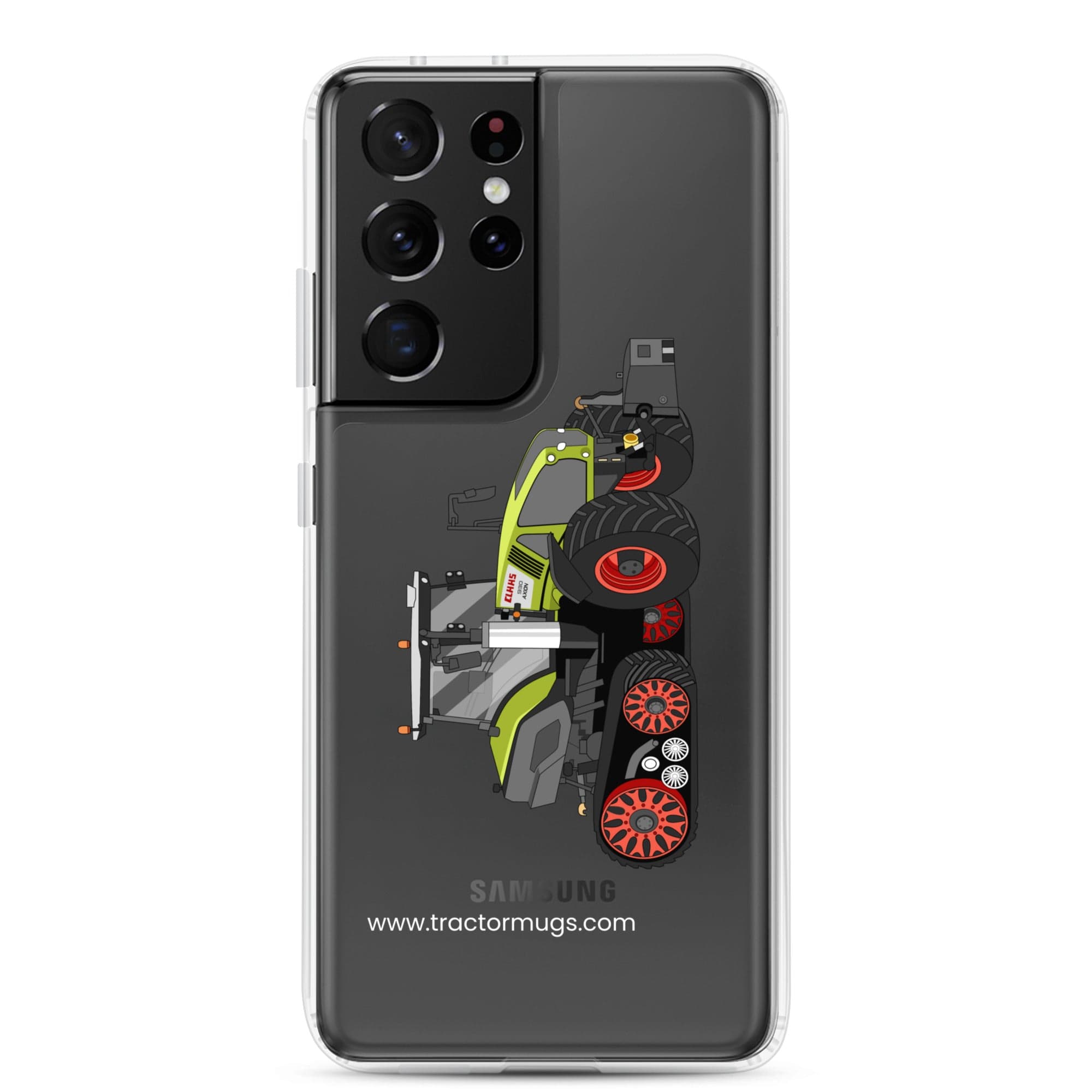 The Tractor Mugs Store Samsung Galaxy S21 Ultra Class Axion 930 | Clear Case for Samsung® Quality Farmers Merch